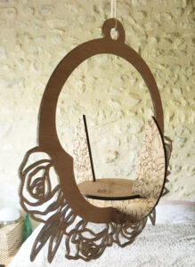 Support pot de fleur suspendu